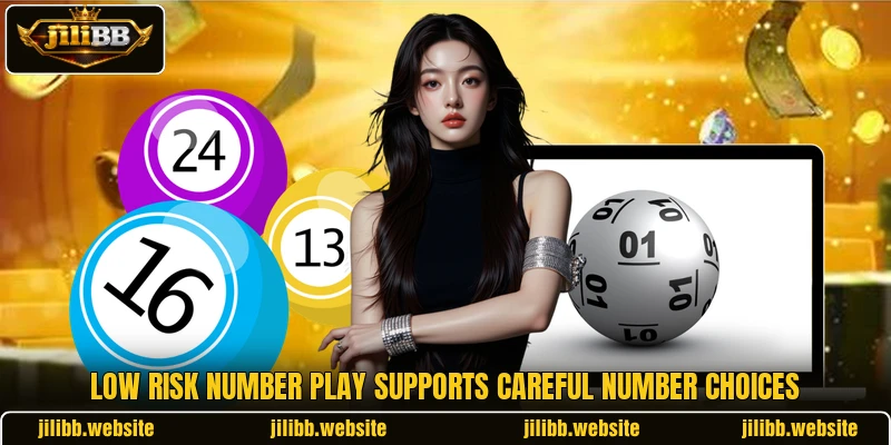 Low Risk Number Play supports careful number choices Low Risk Number Play supports careful number choices