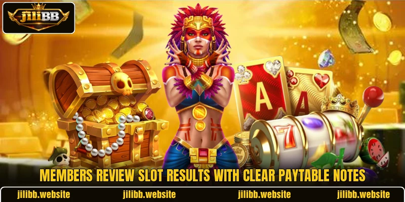 Members review slot results with clear paytable notes Members review slot results with clear paytable notes