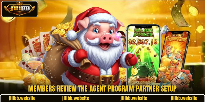 Members review the agent program partner setup