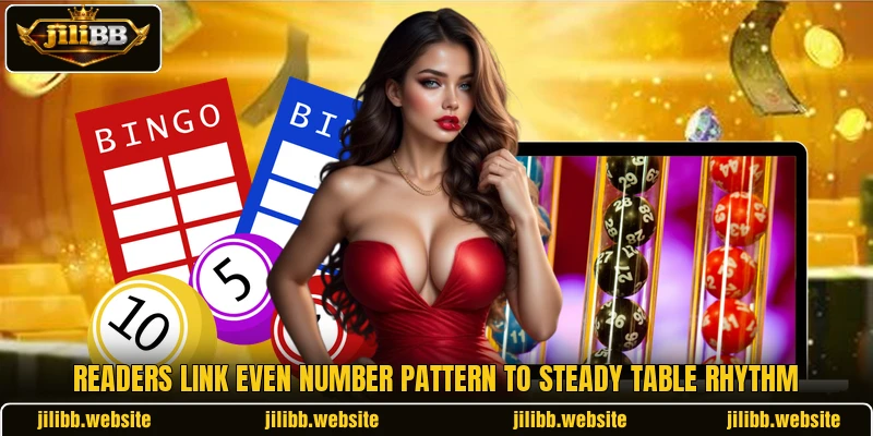 Readers link Even Number Pattern to steady table rhythm