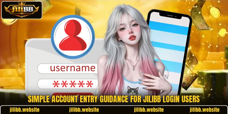 Simple account entry guidance for jiliBB login users