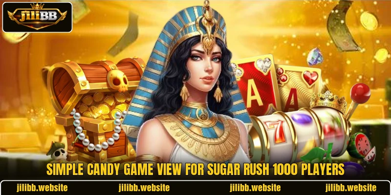 Simple candy game view for Sugar Rush 1000 players Simple candy game view for Sugar Rush 1000 players