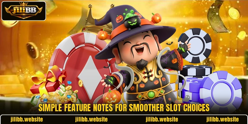 Simple feature notes for smoother slot choices Simple feature notes for smoother slot choices