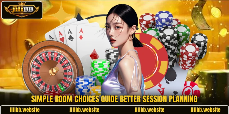 Simple room choices guide better session planning Simple room choices guide better session planning