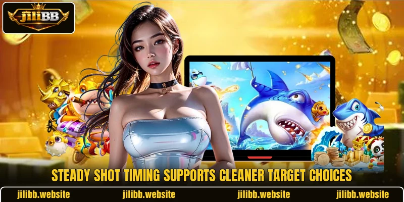 Steady shot timing supports cleaner target choices Steady shot timing supports cleaner target choices