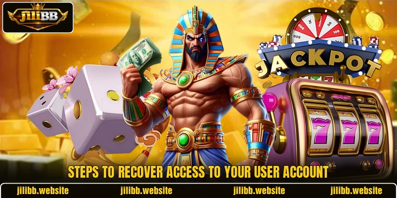 Steps to recover access to your user account